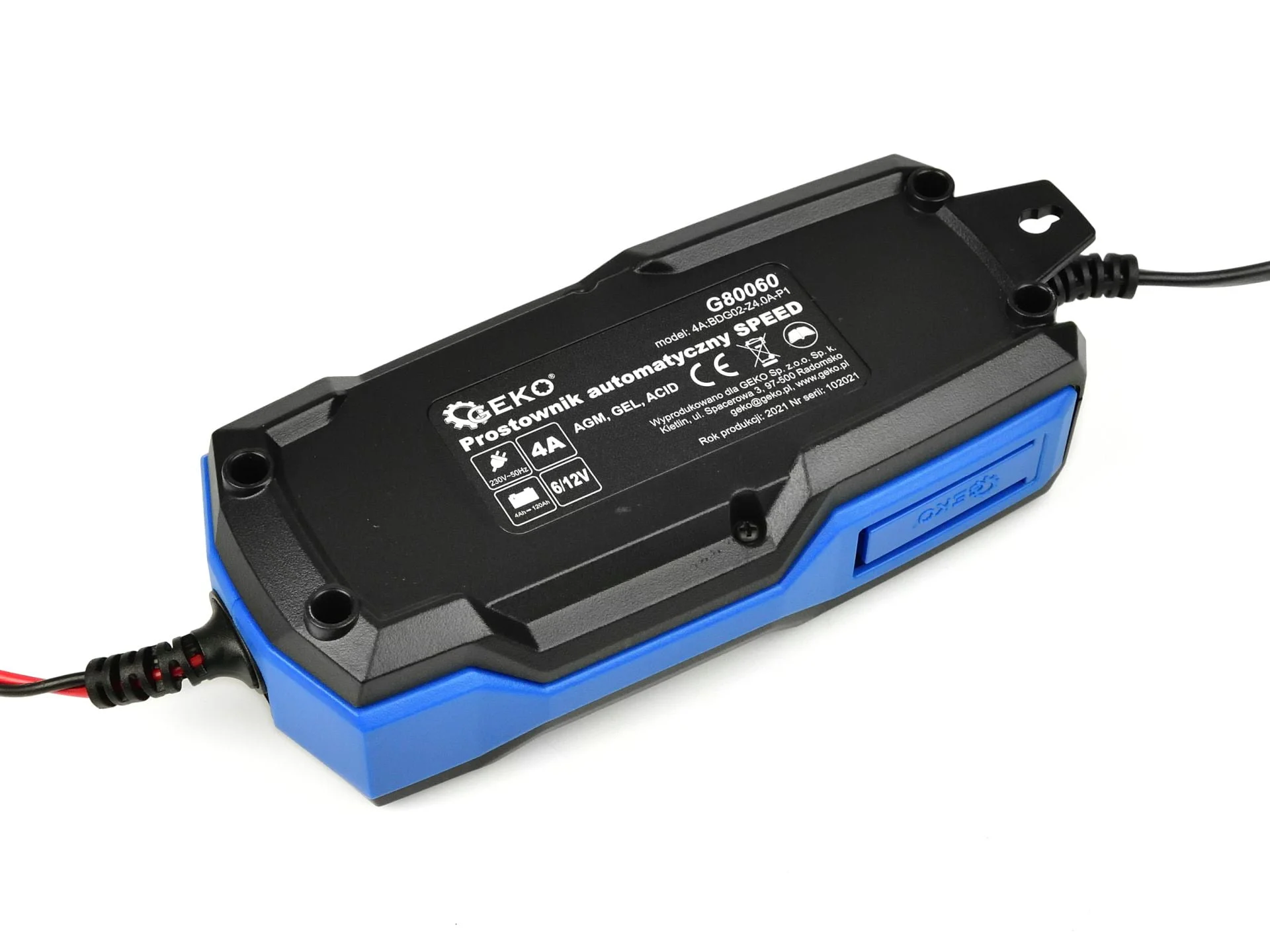 6-12V Hitri avtomatski polnilec za akumulatorje LCD 4A 120Ah - slika 4