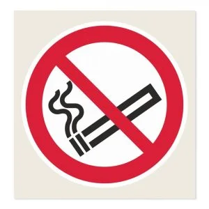 Alternative view of Samolepilna nalepka opozorilna - kajenje prepovedano 100mm AKCIJA