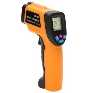 Baterijski digitalni laserski termometer z LCD do 550°C 21 Baterijski digitalni laserski termometer z LCD do 550°C