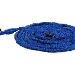 Raztegljiva vrtna cev 30m za zalivanje 7 funkcij modra