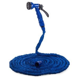 Raztegljiva vrtna cev 10-30m za zalivanje 7 funkcij z dodatki