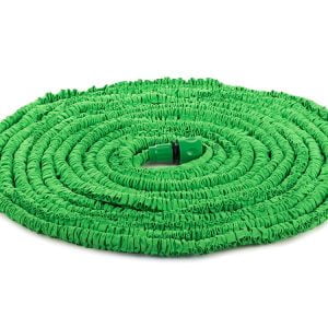 Raztegljiva vrtna cev 45m za zalivanje 7 funkcij z dodatki