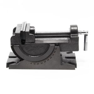 Strojni vertikalni vrtljiv primež 100mm