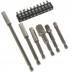 16-dijelni set HEX magnetskih nastavaka i adaptera