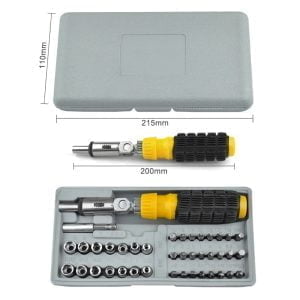 Set HEX gibljiv izvijač z račno 16 HEX gibljiv izvijač z račno
