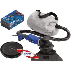 1010W brusilni stroj za brušenje sten - okrogla + trikotna glava in kovček