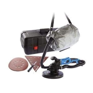 1010W brusilni stroj za brušenje sten - okrogla + trikotna glava in kovček