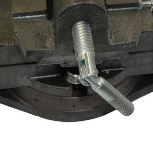 Strojni križni primež 2-osni 100mm vrtljiv