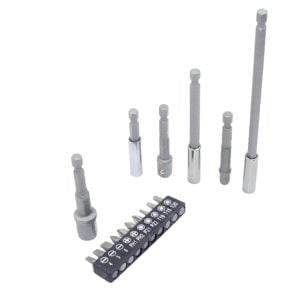 16 delni set HEX magnetnih nastavkov in adapterjev