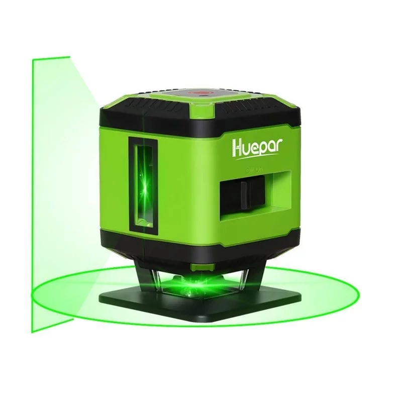 Akumulatorski nivelir za polaganje keramike zeleni laser 5 linijski 4 Zeleni laserski nivelir FL360G-H za polaganje keramike