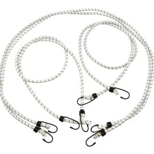 Alternativni prikaz seta od 10 elastična užeta s kukom od 4 mm, 1000 mm