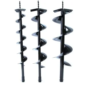 Alternativni prikaz dvoručne motorizirane bušilice za zemlju 5,2 KS + 3 svrdla 100-150-200 mm