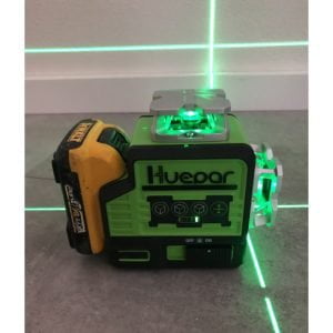 10,8V univerzalna PRO 8 redova zelena laserska nivelira bluetooth