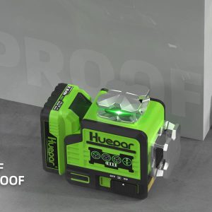 10,8V univerzalna PRO 8 redova zelena laserska nivelira bluetooth