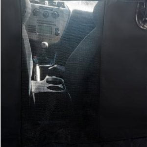 Močna prevleka za avto sedeže - pasja podloga + predali in pas