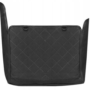 Močna prevleka za avto sedeže - pasja podloga + predali in pas