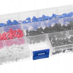 Krimp klešče za stiskanje tulcev 0,25-10mm2 + 500 votlic