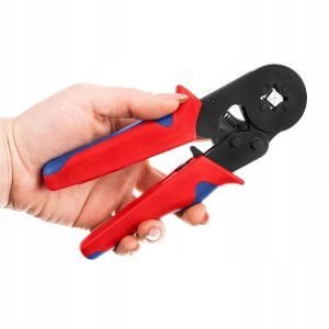 Krimp klešče za stiskanje tulcev 0,25-10mm2 + 500 votlic