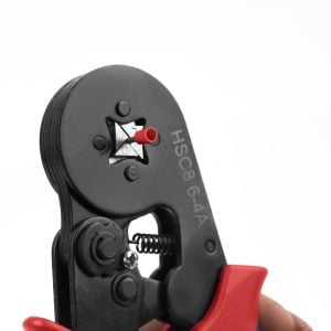 Krimp klešče za stiskanje tulcev 0,25-10mm2 + 500 votlic