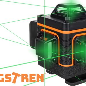 Akku 16 Linien Baulaser grün 2x Akku
