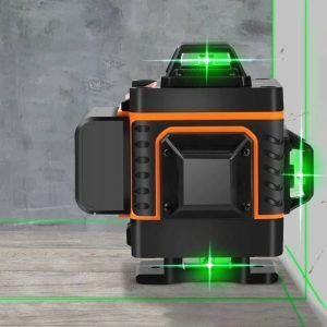 Akku 16 Linien Baulaser grün 2x Akku