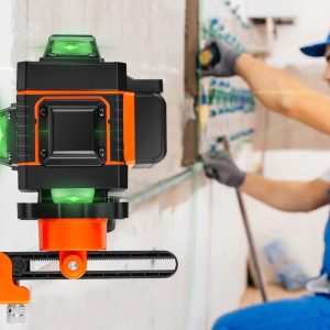 Akku 16 Linien Baulaser grün 2x Akku