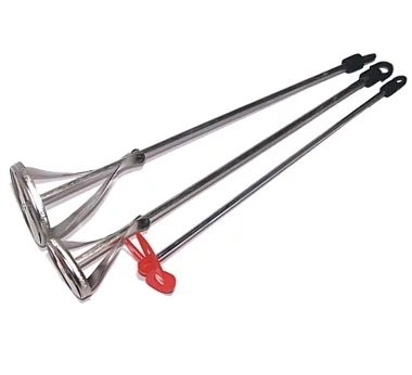 Set mini HEX spiralnih miješalica 400mm