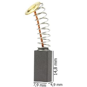 Set dveh karbonskih krtačk za elektromotor 4.9x7.9x14.8mm