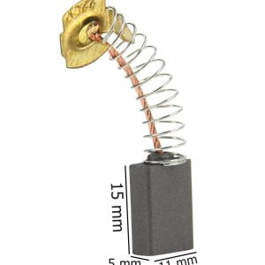 Set dveh karbonskih krtačk za elektromotor 5x11x15mm