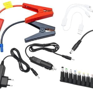 LED LCD booster 600A zaganjalec motorja Jump Starter 16800mAh + power bank