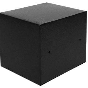 Varnostni sef na ključ 170x230x170mm črn