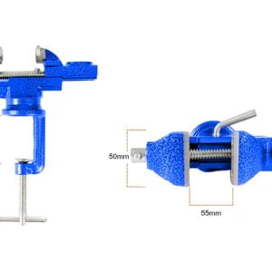 Večnamenski vrtljivi ključavničarski primež - nakovalo 50mm 17 Večnamenski vrtljivi ključavničarski primež z nakovalom 50mm