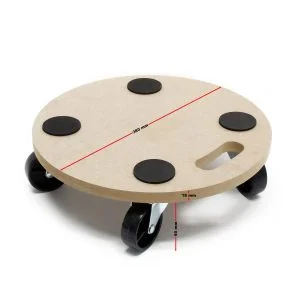 MDF movable transport panel 380mm up to 250 kg 14 MDF movable transport plate 380mm, load capacity up to 250 kg