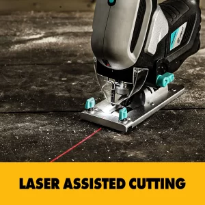 80mm vbodna žaga z laserjem 750W