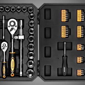Set 72 račne in ročnega orodja v kovčku