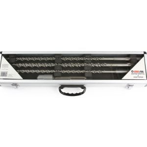 Set 4 delni SDS MAX svedrov 600mm križna konica 16-22mm