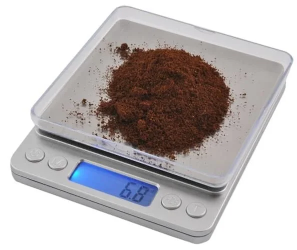 Digitalna prijenosna LCD džepna vaga 2000-0,1g osvijetljena - slika 9