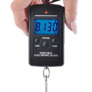 Tehtnica za prtljago z LCD osvetlitvijo do 40kg