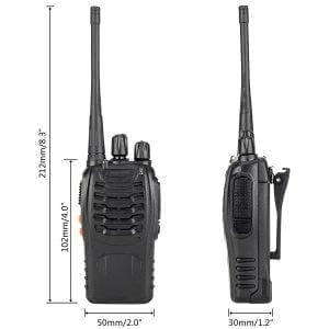 Set dveh prenosnih radijskih postaj 1500mAh do 6km + slušalke 42 Image content identified as 0000920409