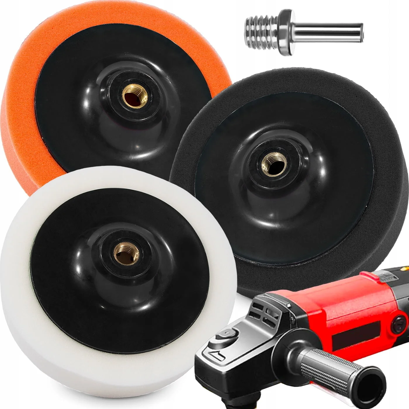 Set od tri spužve za poliranje M14 150mm 3 Set od tri spužve za poliranje M14 150mm