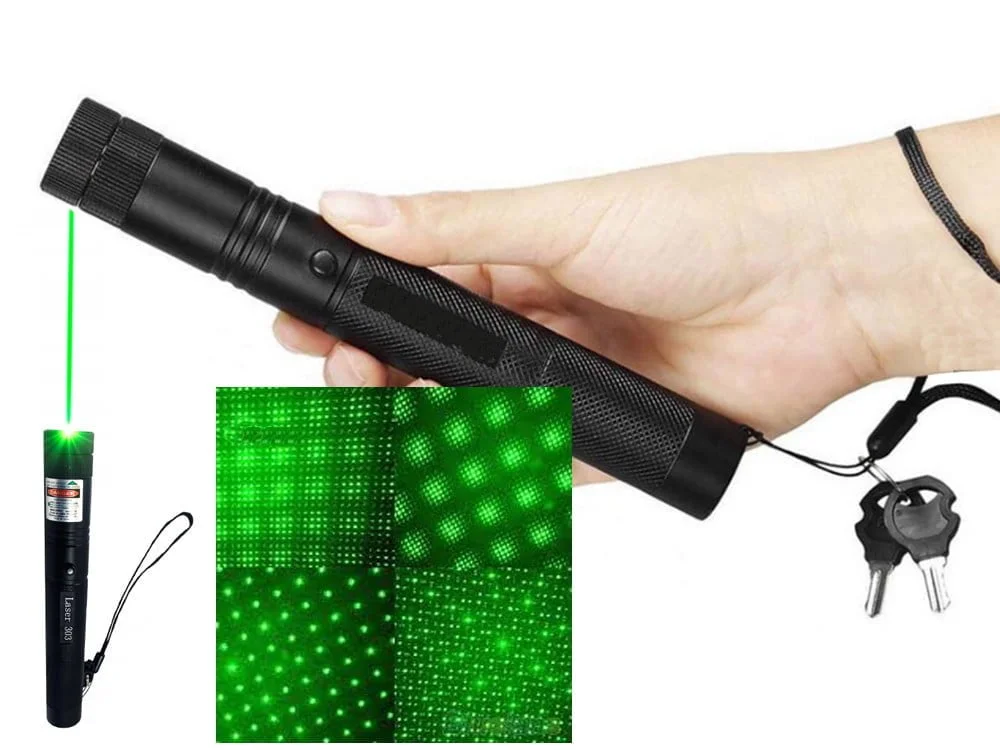 Pointeur laser vert rechargeable puissant 4800 mAh ACTION 4 Pointeur laser vert rechargeable 4800 mAh