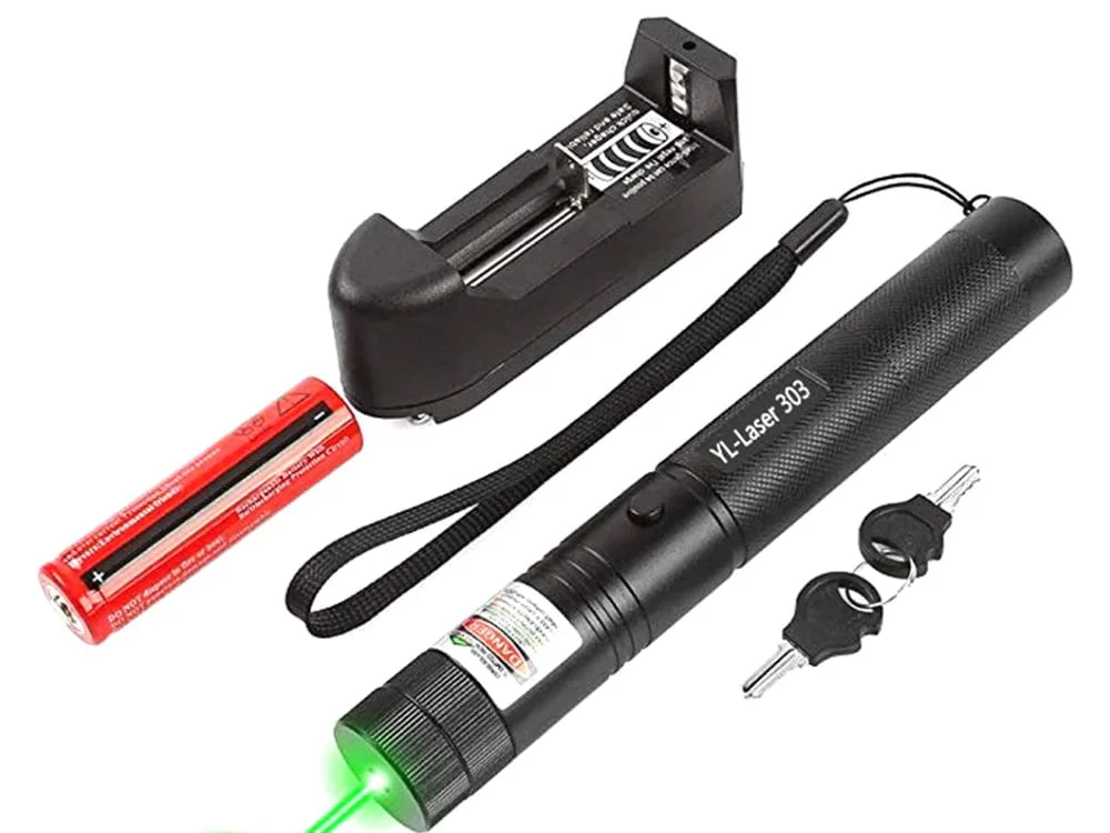Pointeur laser vert rechargeable puissant 4800 mAh ACTION 3 Pointeur laser vert sans fil puissant