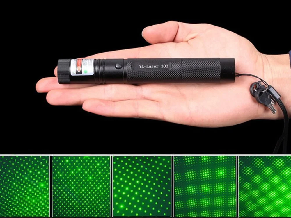 Pointeur laser vert rechargeable puissant 4800 mAh ACTION 10 Pointeur laser vert puissant