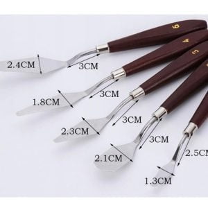 Set 5 gladilk do 230mm pleskarske lopatice