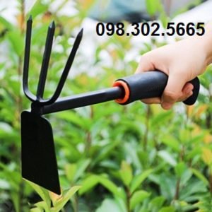 Vrtna kovinska motika s kremplji 28cm