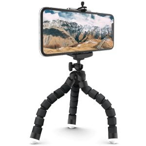 Mini gibljiv tripod stativ za laserske nivelirje 18cm 1/4"