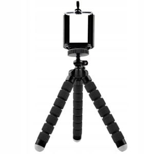 Mini gibljiv tripod stativ za laserske nivelirje 18cm 1/4"