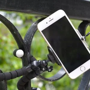 Alternative view of Mini gibljiv tripod stativ za laserske nivelirje 18cm 1/4"