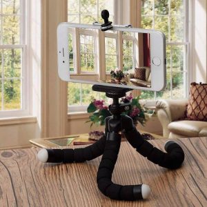 Mini gibljiv tripod stativ za laserske nivelirje 18cm 1/4"