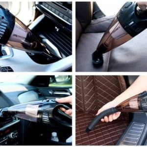 Akumulatorski HEPA avtomobilski sesalnik brez vrečke 2000mAh